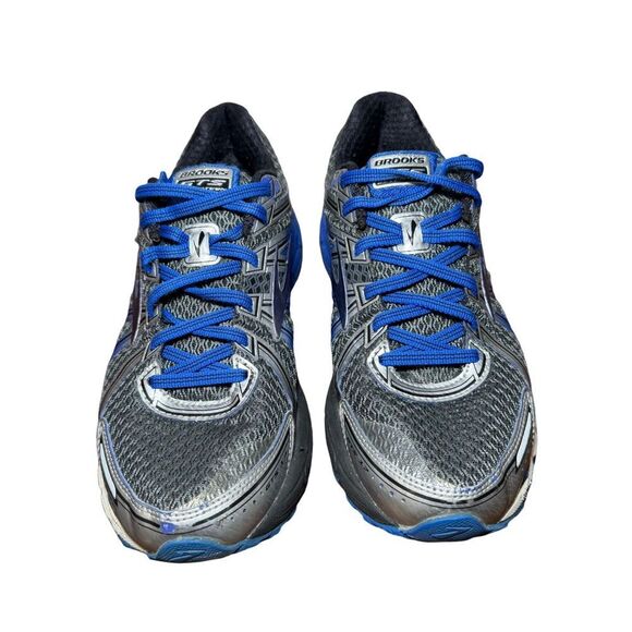 Brooks GTS 17 Charcoal and Royal Blue Athletic Shoes size 8 main image 6
